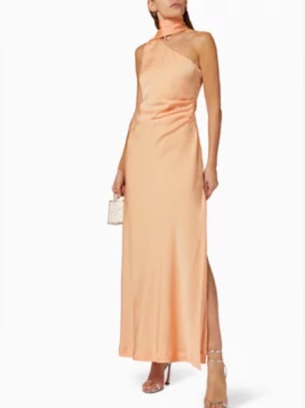 Misha Collection Ellison Gown (Peach Fuzz)